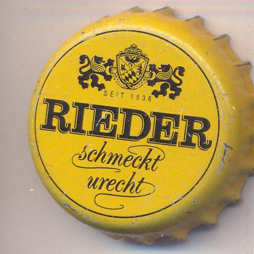 Beer cap Nr.2618: Rieder Radler produced by Brauerei Ried reg. Ges.m.b.H./Ried