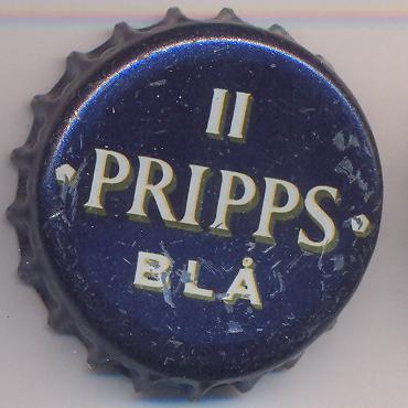 Beer cap Nr.2729: Pripps Bla II produced by AB Pripps Bryggerier/Göteborg