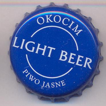 Beer cap Nr.2766: Okocim Light Beer produced by Okocimski Zaklady Piwowarskie SA/Brzesko - Okocim