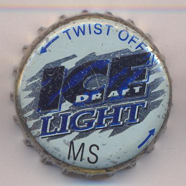 Beer cap Nr.2794: Ice Draft Light produced by Anheuser-Busch/St. Louis