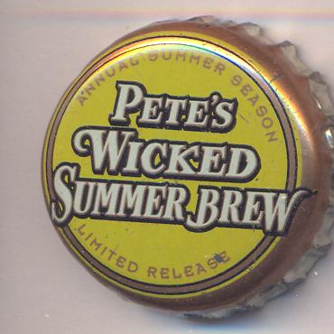 Beer cap Nr.2808: Pete's Wicked Summer Brew produced by Pete's Brewing Co/Palo Alto