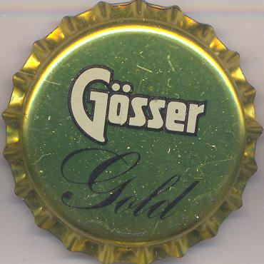 Beer cap Nr.2825: Gösser Gold produced by Brauerei Göss/Göss