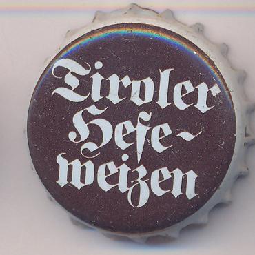 Beer cap Nr.2826: Tiroler Hefeweizen Dunkel produced by Brauerei Josef Huber/St. Johann in Tirol