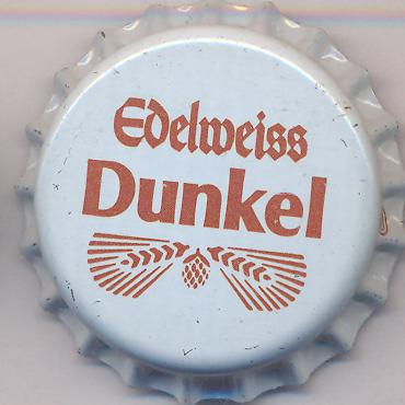 Beer cap Nr.2840: Edelweiss Dunkel produced by Hofbräu Kaltenhausen/Kaltenhausen