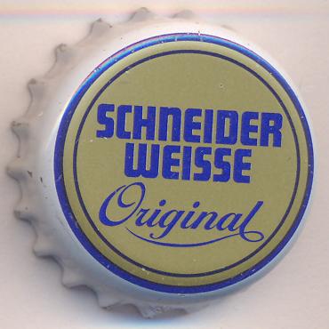 Beer cap Nr.2848: Original Schneider Weisse produced by G. Schneider & Sohn/Kelheim