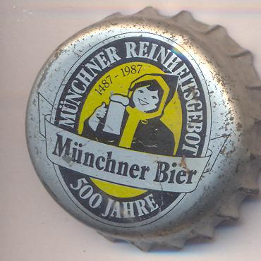 Beer cap Nr.2852: several brands produced by Augustinerbräu/München