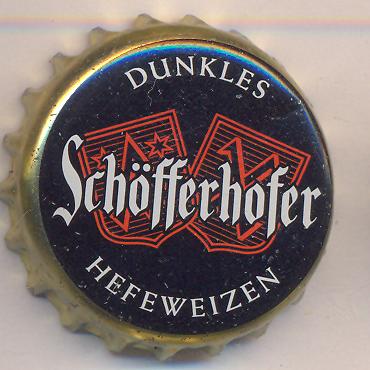 Beer cap Nr.2864: Schöfferhofer Dunkles Hefeweizen produced by Schöfferhofer/Kassel