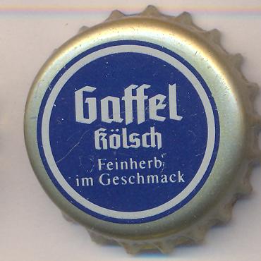 Beer cap Nr.2912: Gaffel Kölsch produced by Privatbrauerei Gaffel Becker & Co./Köln