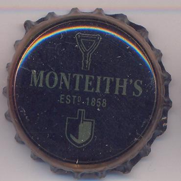 Beer cap Nr.2992: Monteiths Black produced by Monteiths/Greymouth