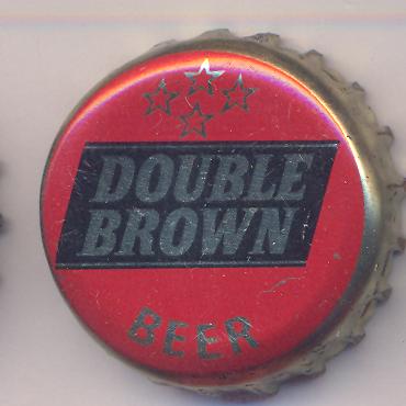 Beer cap Nr.2993: Double Brown produced by Dominion/Auckland