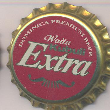 Beer cap Nr.3003: Waitu Kubuli Extra produced by Dominica Brewery & Beverages/Dominica