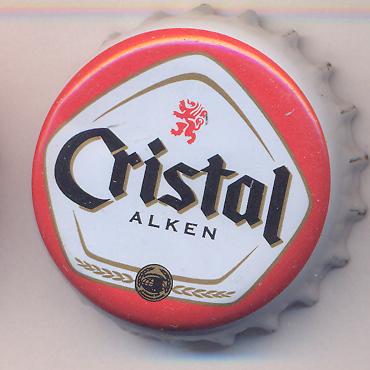 Beer cap Nr.3032: Cristal produced by Alken-Maes/Alken Waarloos