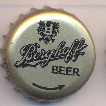 Beer cap Nr.3050: Berghoff Beer produced by Huber-Berghoff Br. Co/Monroe