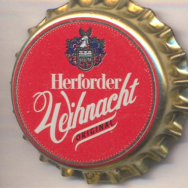 Beer cap Nr.3067: Herforder Weihnacht Original produced by Brauerei Felsenkeller/Herford