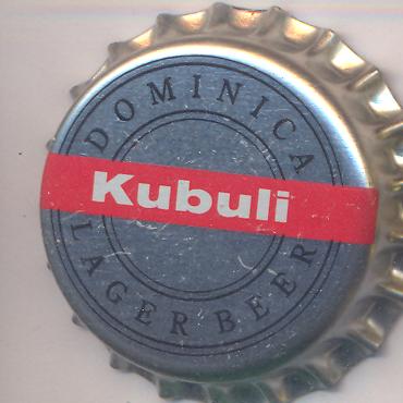 Beer cap Nr.3092: Kubuli produced by Dominica Brewery & Beverages/Dominica