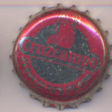 Beer cap Nr.3105: Cruzcampo produced by Cruzcampo/Sevilla