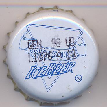 Beer cap Nr.3127: Sans Souci Ice Beer produced by Birra Moretti/Udine