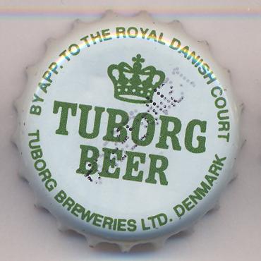 Beer cap Nr.3143: Tuborg Beer produced by Tuborg Breweries Ltd/Hellerup