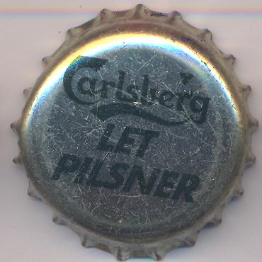 Beer cap Nr.3145: Carlsberg Let Pilsner produced by Carlsberg/Koppenhagen