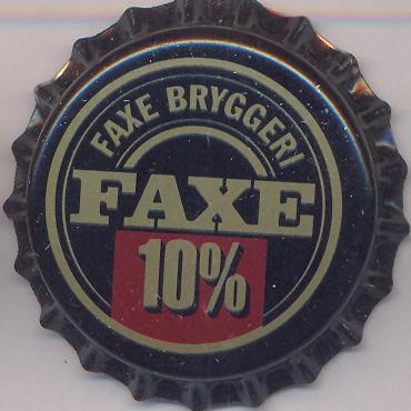 Beer cap Nr.3147: Faxe 10% produced by Faxe Bryggeri/Faske