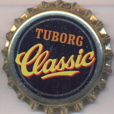 Beer cap Nr.3154: Tuborg Classic produced by Tuborg Breweries Ltd/Hellerup