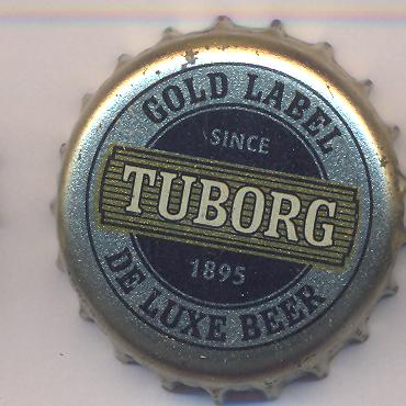 Beer cap Nr.3249: Tuborg Gold Label produced by Tuborg Breweries Ltd/Hellerup