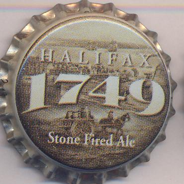 Beer cap Nr.3281: Halifax 1749 produced by Maritime Brewing Company/Nova Scotia