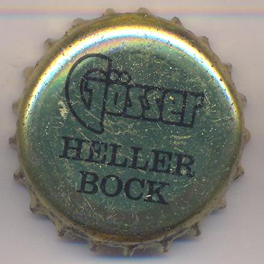 Beer cap Nr.3301: Gösser Heller Bock produced by Brauerei Göss/Göss