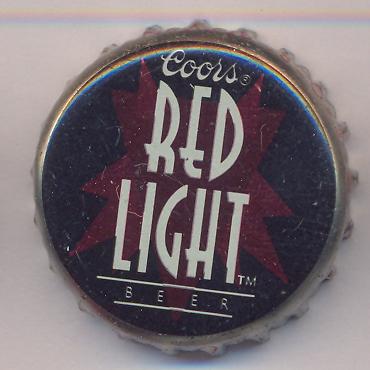 Beer cap Nr.3310: Red Light produced by Coors/Golden