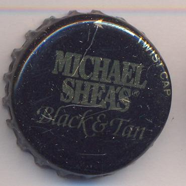 Beer cap Nr.3336: Black & Tan produced by Michael Shea's Brewing/Rochester