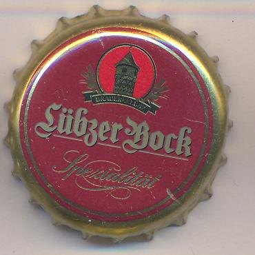 Beer cap Nr.3356: Lübzer Bock produced by Mecklenburgische Brauerei Lübz GmbH/Lübz