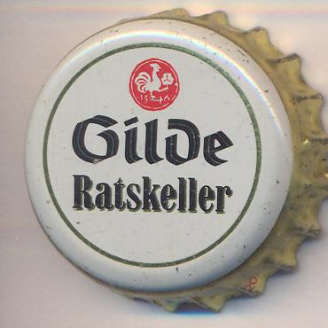 Beer cap Nr.3384: Ratskeller produced by Gilde-Brauerei AG/Hannover