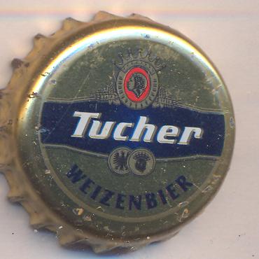 Beer cap Nr.3430: Tucher Weizenbier produced by Tucher Bräu AG/Nürnberg