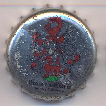 Beer cap Nr.3432: Wurm Bier produced by Hirschbräu F. Wurm/Bieswang-Pappenheim