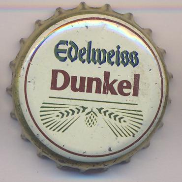 Beer cap Nr.3453: Edelweiss Dunkel produced by Hofbräu Kaltenhausen/Kaltenhausen