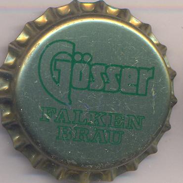 Beer cap Nr.3483: Falkenbräu produced by Brauerei Göss/Göss