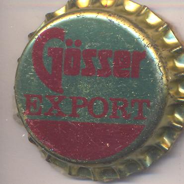 Beer cap Nr.3490: Gösser Export produced by Brauerei Göss/Göss