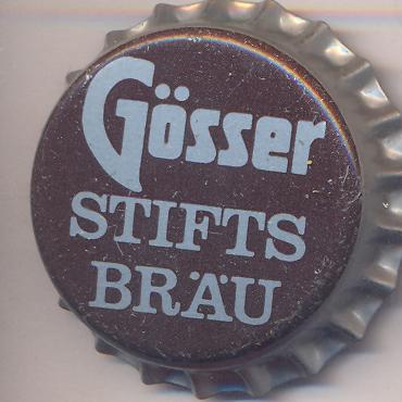 Beer cap Nr.3491: Gösser Stiftsbräu produced by Brauerei Göss/Göss