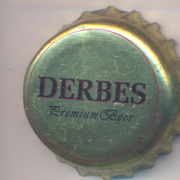 Beer cap Nr.3500: Derbes Premium Beer produced by Ak Nar Brewery/Almaty