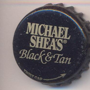 Beer cap Nr.3528: Black & Tan produced by Michael Shea's Brewing/Rochester