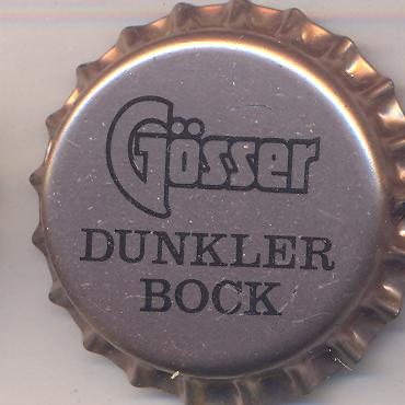 Beer cap Nr.3600: Gösser Dunkler Bock produced by Brauerei Göss/Göss