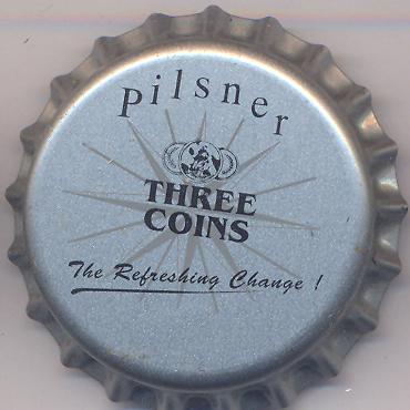 Beer cap Nr.3631: Three Coins Pilsner produced by Three Coins/Colombo