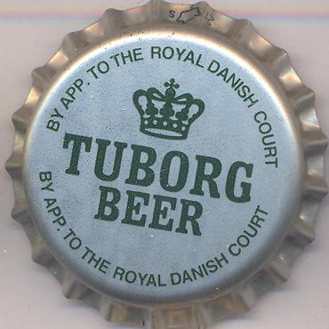 Beer cap Nr.3687: Tuborg Beer produced by Tuborg Breweries Ltd/Hellerup