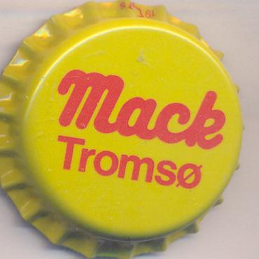 Beer cap Nr.3696: Pilsener produced by Mack's Olbriggery/Tromso