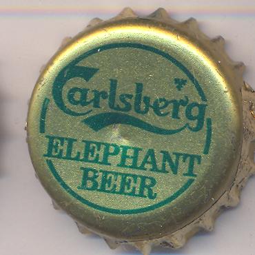 Beer cap Nr.3742: Elephant Beer produced by Carlsberg/Koppenhagen