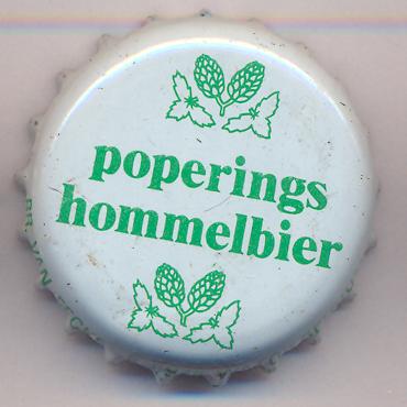 Beer cap Nr.3766: Poperings Hommelbier produced by Van Eecke N.V./Watou