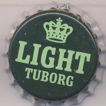 Beer cap Nr.3809: Tuborg Light produced by Tuborg Breweries Ltd/Hellerup