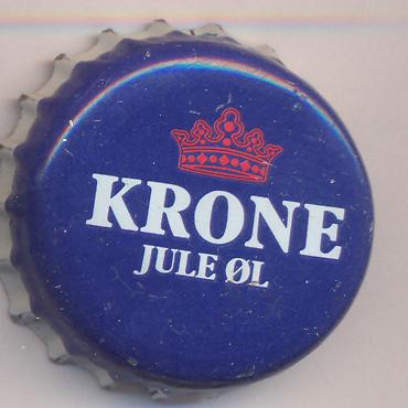 Beer cap Nr.3836: Krone Jule Öl produced by Wiibroes Bryggeri A/S/Helsingoer