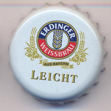 Beer cap Nr.3851: Erdinger Leicht produced by Erdinger Weissbräu/Erding