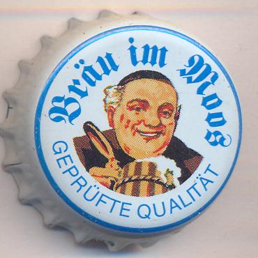 Beer cap Nr.3853: Hefe Weizen produced by Privatbrauerei Bräu im Moos/Tüßling